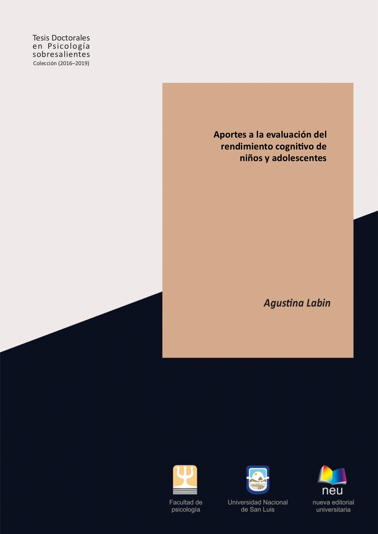 Aportes a la evaluación del  rendimiento cognitivo de niños y  adolescentes